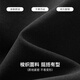 范思蓝恩不规则高腰通勤短裤2024新款显瘦百搭a字休闲裤24FS12099 黑色 S