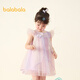 Balabala girls' skirt children's dress 2025 summer clothes children's gradient mesh exquisite and sweet 208225111039