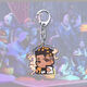 JBA (JBA) Contrat intrépide Figure Keychain Kelechain Pendant périphérique Renai Jean-Feng Neon Creative School Sac Hanging A673 5cm (Tear avec un film des deux côtés est plus clair)