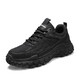 
Changxiang Huili summer mesh breathable men's shoes pure black shoes men's labor protection work anti-slip sports shoes casual work wear dad shoes black 42