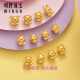 Minge Jewelry Birthday Gift Gold Gold 5d Gold Hard Gold Happy Zodiac Edición Grandeo de cuentas Precio de cuentas de oro Full Gold Bead Monkey AFP1048 alrededor de 0.29-0.41G
