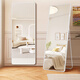 Miroir de vinaigrette Xingkai Miroir à corps complet chambre maison chambre au sol du plafond Miroir Store ajustement miroir Internet célébrité grand miroir jy89 blanc 146 * 36