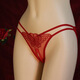 Love Ruru Sommer dünne Männer JJ Cover Strümpfe und Briefs sexy verlockende Tanga Erwachsene Stickerei Hollowed-Schritt Öffnen frei l Schwarz (120-160jin [Jin gleich 0,5 kg]) Ei-umgewickelt