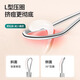 Keqi Double-headed Acne Needle to Remove Blackheads and Acne Acne Acne Picking Acne Special Cleaning Tool Tweezers 5 Pieces