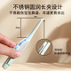 Mi Xiaotu Nariz de bebé Nariz recién nacido Baby Baby Cleaner Twezers luminoso Herramienta de limpieza de silicona con pinzas para orejas para la oreja de lámpara (uso dual) Verde fresco