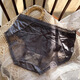 
(4 packs) ins sexy password French satin lace underwear women's mid-waist hip briefs pure desire Four packs (black + apricot + powder + purple) 3883 L Recommended 100-120 Jin [Jin equals 0.5 kg]