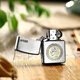 ZIPPO[]Zhibao Genuine Original Lighter Twelve Zodiac Frosted Engraving National Style Paper Cutout Exclusive Style Silver-Tiger (DY9902US) Frosted