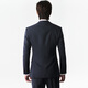 Anniversary Bird Suit Men's First Suit in Life 2025 Spring New Fashion Formal Suit Suit for Men Blue Gray Solid Color 48 A(175/96) /Please note waist or pants
