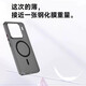 
POZZO is suitable for Xiaomi 15 mobile phone case ximi15 protective case magsafe magnetic high-transparent ultra-thin anti-fall protection case anti-fingerprint corrugated grating magnetic trunk black