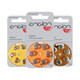 Fengliengion engine hearing aid accessories battery a13 button electronics a10 German imported a312 original a675 engine e675 [10 boards 60 pieces]