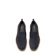 Clarks Martock Lo Men's Chaussures Nouveau British Sole Sole Square talon Chaussures en cuir décontractées Bleu 261808497 42