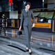 Pierre Cardin Gray Suit Women's 2025 Spring and Autumn Professional Wear Interview Commuting Business Formal Wear Front Desk Manager Work Uniform Gray Single Jacket L 101-110Jin Jin is equal to 0.5 kg