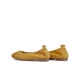 
Tianmeiyi [Rainbow Gummy] Mary Jane shoes for women's shoes for shallow mouth flat-soled commuter ballet leather shoes