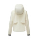 迪桑特（DESCENTE）WOMENSRUNNING系列SS25品牌logo防风防水透气连帽夹克外套女款 CR-CREAM M (165/84A)