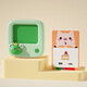 GEEKPAPA Children's Learning Literacy Early Education Machine Chinese English Pinyin Ancient Poetry Story Card Reader Enlightenment Toys Cute Lion Early Education Machine (Standard Version English Card)