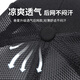 LSIAKT hat men's summer non-fading mesh breathable and fast drying sun protection baseball cap thin hard top baseball cap men's black (back net style) one size L (55-60cm)