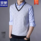 Romon (Romon) Spring and Automne Fake Two-Shirt Shirt Cold Cold Tripted Men's Men à manches longues à manches longues à manches longues à manches longues à manches longues à manches longues Mente de base pour hommes d'âge moyen 3878 Rouge (printemps et automne) Cuffes minces L 170 Recommandé 118-138jin [Jin est égal à 0,5 kg]