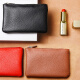 2. Münzbrieftasche für Frauen Mini Reißverschluss Coin Bag Student 2024 Neues ultradünne tragbare Brieftasche Einfache Kartenbeutel Schwarz