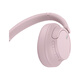 Sony (SONY) WH-CH720N wireless headset, Bluetooth noise reduction headset, headset suitable for mobile phones, computers, laptops, online classes and games, gift for girlfriend, boyfriend, student, pink