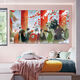 
Spell return battle poster wall sticker student dormitory wallpaper Wujou super large high definition mural decoration painting self-adhesive sticker FY(PP)719 width 45cm - height 30cm