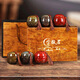 Gugentang Jinjunmei Black Tea Wuyishan Tea Gift Box High-end Lapsang Souchong Wholesale Gifts Six Ceramic Jars Classic Wooden Box Jinjunmei