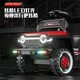 
Aobeile four-wheeled seating children's electric car baby car kids toys adults can push cart charging children's cart gifts Chinese red [dual drive + remote control + 6V7 + shed] music light + push handle can turn
