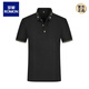 Romon Revers kurzärmeligte T-Shirt Trendy Herren Sommer Solid Color T-Shirt hübsches Polo-Hemd hochwertige Leitmänner Qy702 Gelb 2xl gutaussehender neuer Stil