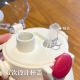 逐简 儿童保温杯316小学生吸管水杯高颜值幼儿园男女大容量直饮大肚杯 升级草莓熊粉 880ml 【双饮/贴纸】