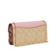 Entraîneur (entraîneur) Bag féminin Morgan Mini Chain Sac à bandail Morgan Morgan Morgan Morgan pour sa petite amie CE693 KAKI PINK IMV3C