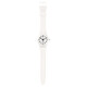 Swatch Swiss Watch Pure White Light 2.0 New Year's Gift Men's and Women's Fashion Watch Examination Form SO28W107-S14