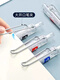 Hobby Brushing Pen St Kopf kleiner weißer Stift Schnelltrockne Grundschule Schüler Pressemove neutraler Stift Schwarz Prüfung Hausaufgaben Press 3 Schwarze Presse, die Pen-Hobby 2691 0,5 mm