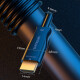 Shengwei fiber HDMI cable version 2.0 4K fever-grade high-definition cable Computer TV projector Home theater 3D video cable engineering decoration connection cable 8 meters AHH5008G
