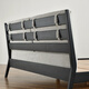 Muebles federales ceniza nórdica cama de madera maciza dormitorio de estilo medieval negro 1.8 metros cama grande cama doble cama doble bp6624 nocturno ceniza cama maciza 1.8 metros