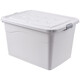 Chenzhi Shangpin Storage Box Extra Large Plastic Box for Household Products Wholesale Storage Box Clothes Storage Box Dormitory Thickened Organizing Box Crystal Blue 350# (Length 80* Width 59 Height 48cm)