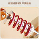 Beeic children's Balance Car 1-3 ans Baby Sliding Car Not-Peestrian Sliding Car Baby Four-roues jouets orange [amortissant + siège en cuir + phare + ajustement de hauteur] Gift de l'année de voiture coulissante d'un an