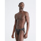 Calvin Klein Men's CK Low Waist Thong Stretch Boys Underwear Moisture Wicking Classic Logo Belt NB3357 Black - 5 Pcs S