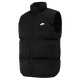 Nike (Nike) Coton Gilet Men's Men's Automne and Winter Stand Collier Veste de coton chaude en coton Coton Veste sans manches décontractée FB7374-010 S