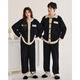 Meiteng Half Velvet Couple Pajamas Women's Autumn and Winter Soft Thickened Home Clothes Warm Coral Velvet Men's Suit R23203 Women's M