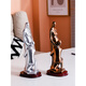 
Lan Yunxuan Family of Three Ornaments 10th Anniversary Wedding Anniversary Gift for Wife Valentine's Day Customized Decorations 15935 Silver + Provide Engraving + Boy (Family Three