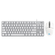 罗技（Logitech）K835有线机械键盘 游戏办公商务外设 TTC轴 84键 K835+G102白色+长鼠标垫 【红轴】