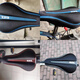 Vinoa eignet sich für Riesenfahrrad ATX610/620/660/810/830 Mountainbike -Sitzdeckel Superweiche Schwarz und Weiß -Blitzstandard [3D Atmungsfrei/weiches Silikon/Proof