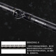 达亿瓦（DAIWA）新品BASS X Y路亚竿碳素泛用型微物路亚远投钓竿翘嘴鱼马口钓鱼竿 2.13m /702MS直柄2节