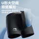 Li Ning Plag Trunks Мужские профессиональные профессиональные плавающие профессиональные тренировки Большой размер для взрослых горячих источников быстросохнущий купальник 844 Black [Комфортная подкладка защищает конфиденциальность] l