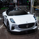 Lovipu Maserati children's electric car four-wheeled remote control car drivable car baby can sit on birthday gift