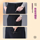 He Mian Sheng Wool Cotton Pants Men's Outerwear Velvet Thickened Middle-aged and Old Dad Winter High Waist Knee Pads Loose Straight Warm Cotton Pants Black Velvet Thickened Knee Pads Wool Cotton Pants XL 2 feet 4-2 feet 5 Recommended 110-130 Jin Jin equals 0.5 kg