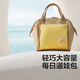 babycare mother bag mother and baby bag carry shoulders large capacity going out for children walking light crossbody multi-functional backpack future dusk yellow