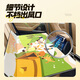
Mengduofu car mattress car rear seat sleeping artifact non-inflatable car rear seat sleeping mattress car crib folding mattress larger and thickened car mattress [ice silk style] Comfortable cartoon pattern self-driving camping trip picnic mattress