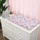 Nojo Carters florales Elefant Pink Super Soft Windel Change Pad Cover