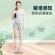 沐美 电子秤人体称重智能精准电子称健康秤体重计体重秤体脂称减肥专用充电健身款 USB充电体重秤（粉色款不支持蓝牙）