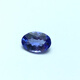 Miling natural tanzanite oval ring facet gemstone loose stone inlaid ring pendant earrings 4*6/5*5 round 5*5mm single price
